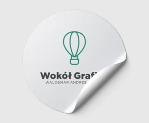 naklejki samoprzylepne cennik, projekty graficzne