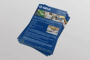 Ulotka informacyjna - firma produkcyjna