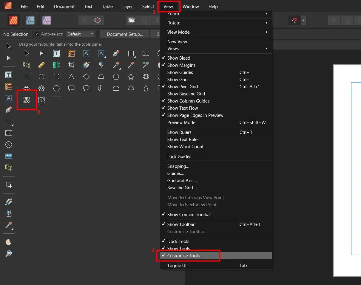 Jak wygenerować kod QR w Affinity Publisher