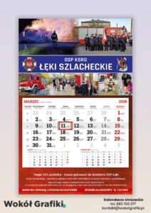 kalendarze strażackie druk i projekt