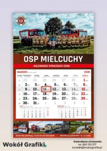 kalendarze strażackie wzory