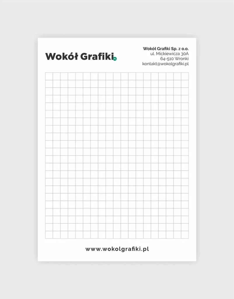 notes z logo - projekt w kratkę