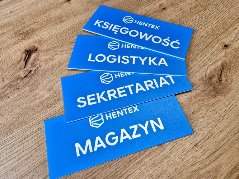 tabliczki na drzwi biurowe